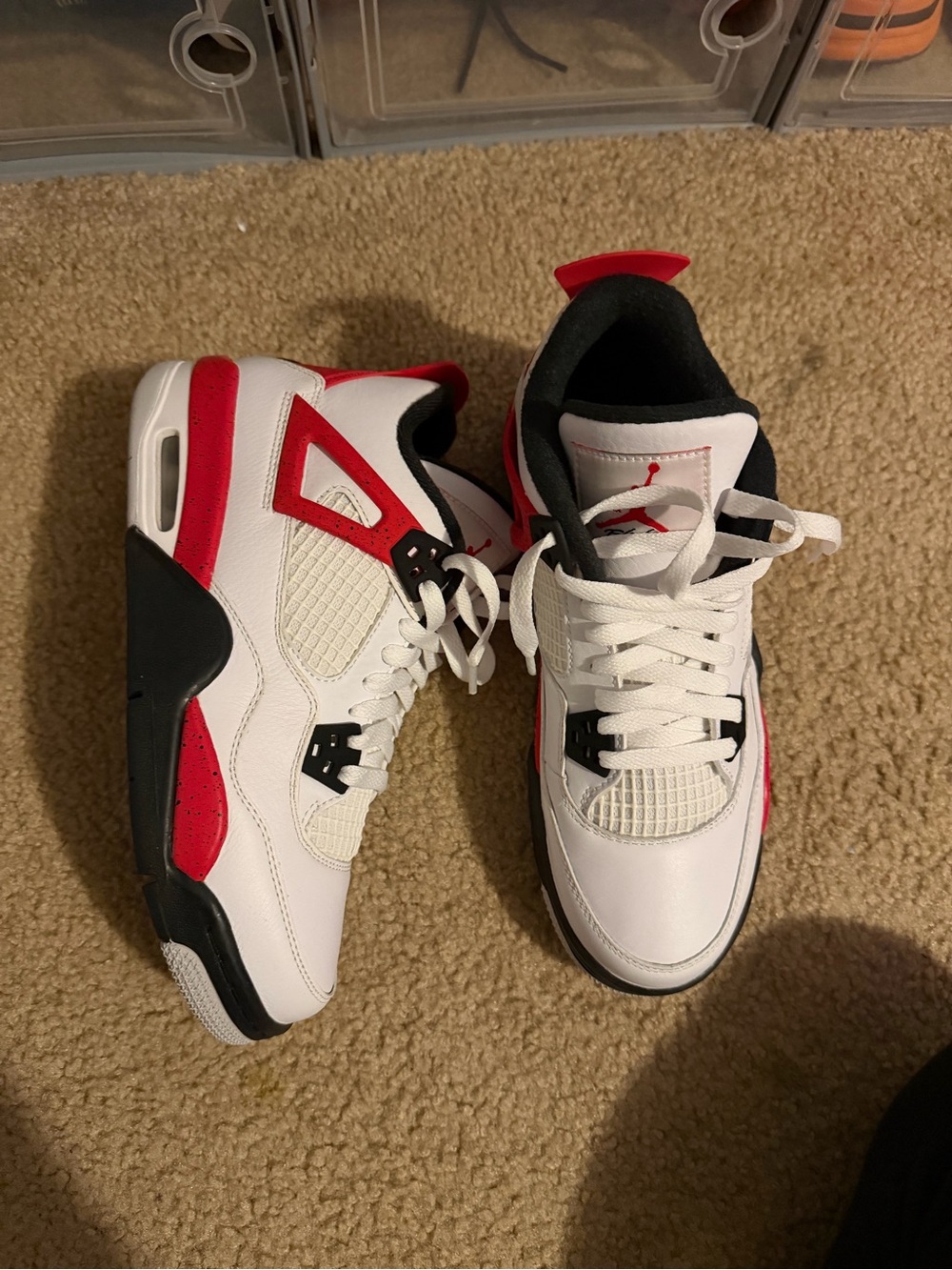 Air Jordan Retro 4 Red Cement